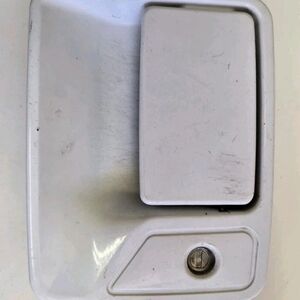 White Metal Locking Box